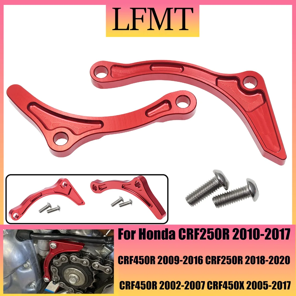CNC hliník Saver Case Cover Cover Cover pre reťazové koleso pre Honda CRF250X CRF250R CRF450R CRF450X 2002-2020