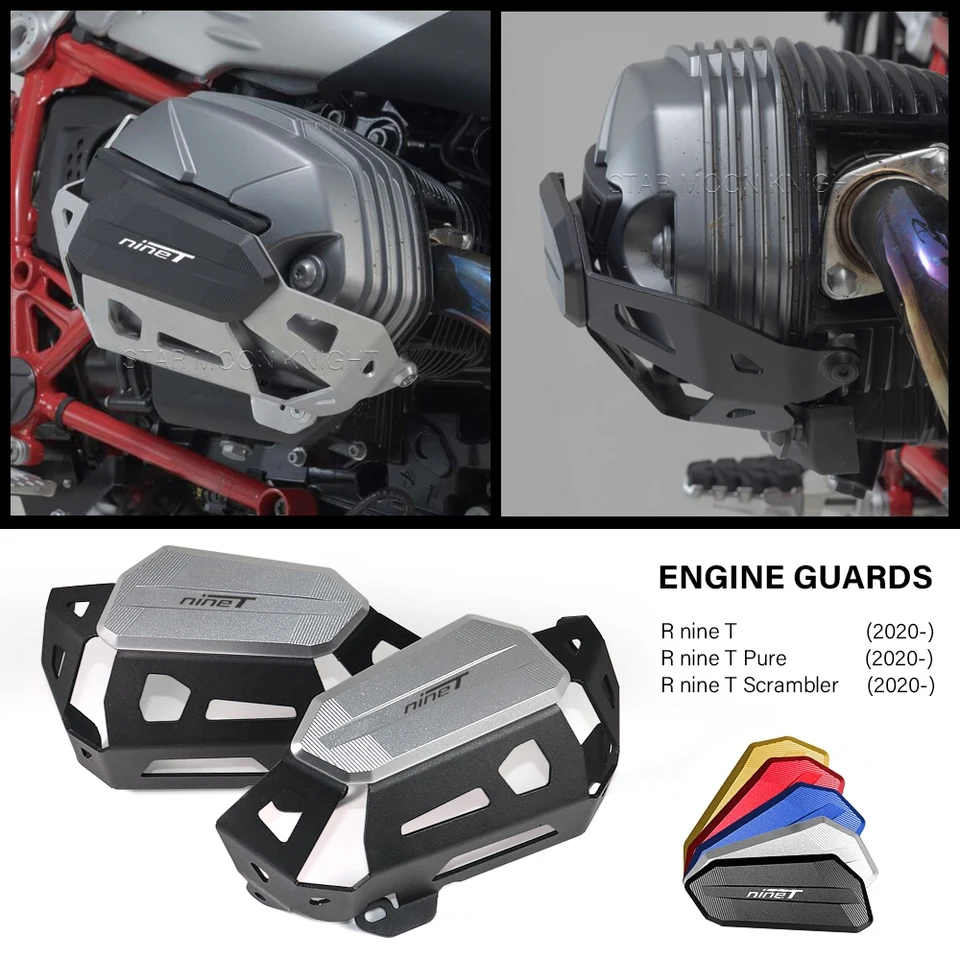 CNC valcové hlávky pre bmw r deväť t rninet r deviat rnine t r9t Pure Scrambler 2020 2021