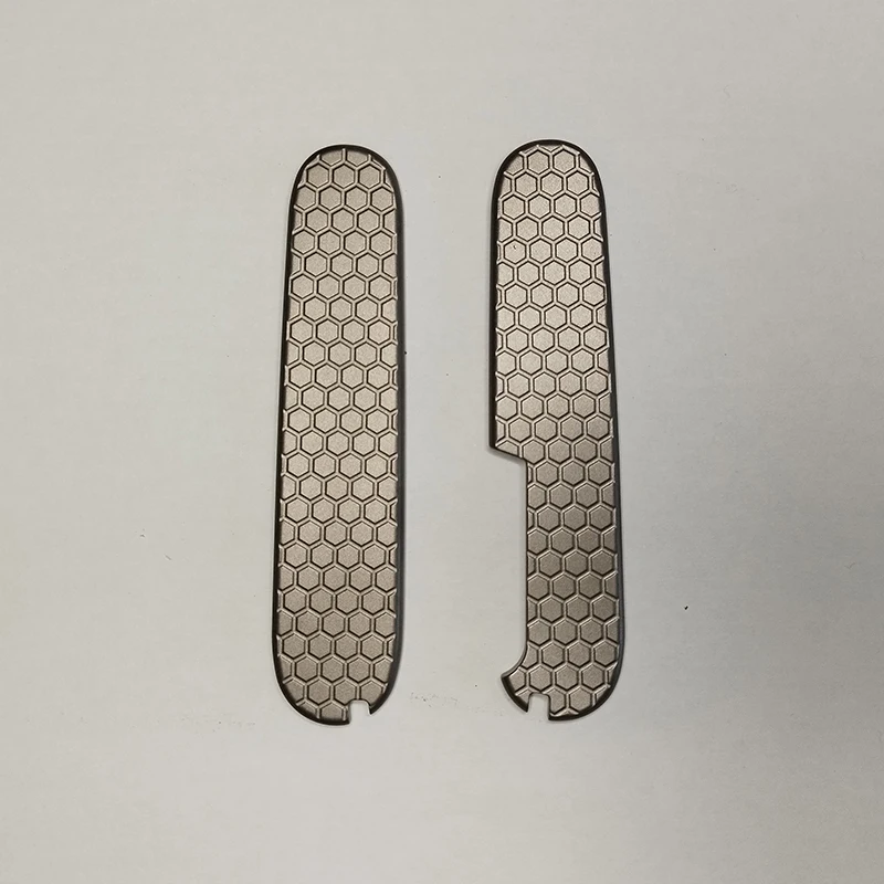CNC vlastné titánové plástové vzorové vzory nožov rukoväť pre 91 mm Victorinox švajčiarske armádne nože DIY