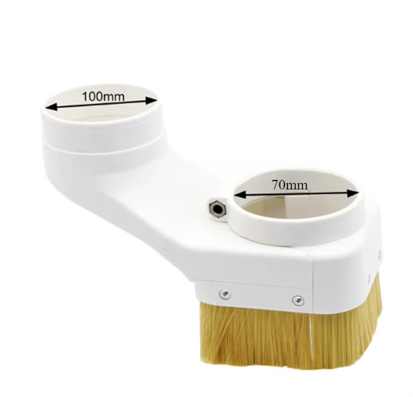 CNC vretená Dust Boot Collector 70/85/90/100 mm čistiaci prostriedok na prach, vhodný pre kryt mletia motora vretena Nylon Materia