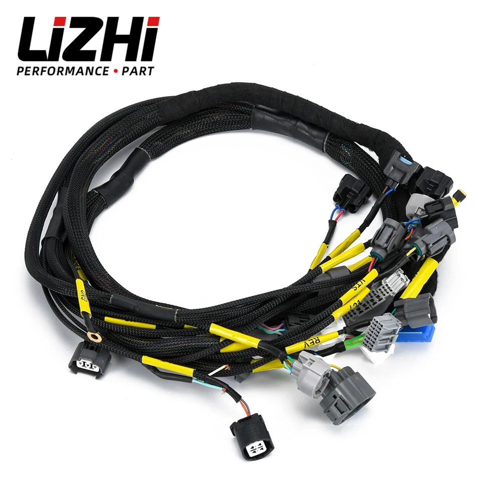 CNCH-OBD2-1 zastrčený zväzok motora pre 92-00 Honda Civic Integra B16 B18 D16 EK EM EM EM MOTOROVÝ KAMITING VÁŠM FIC25