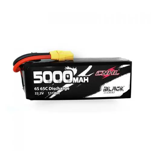 CNHL Black Series 5000MAH 22,2V 6S 65C LiPo batéria s X90 zástrčkou pre lietadlo vrtuľníka Jet EDF Speedrun