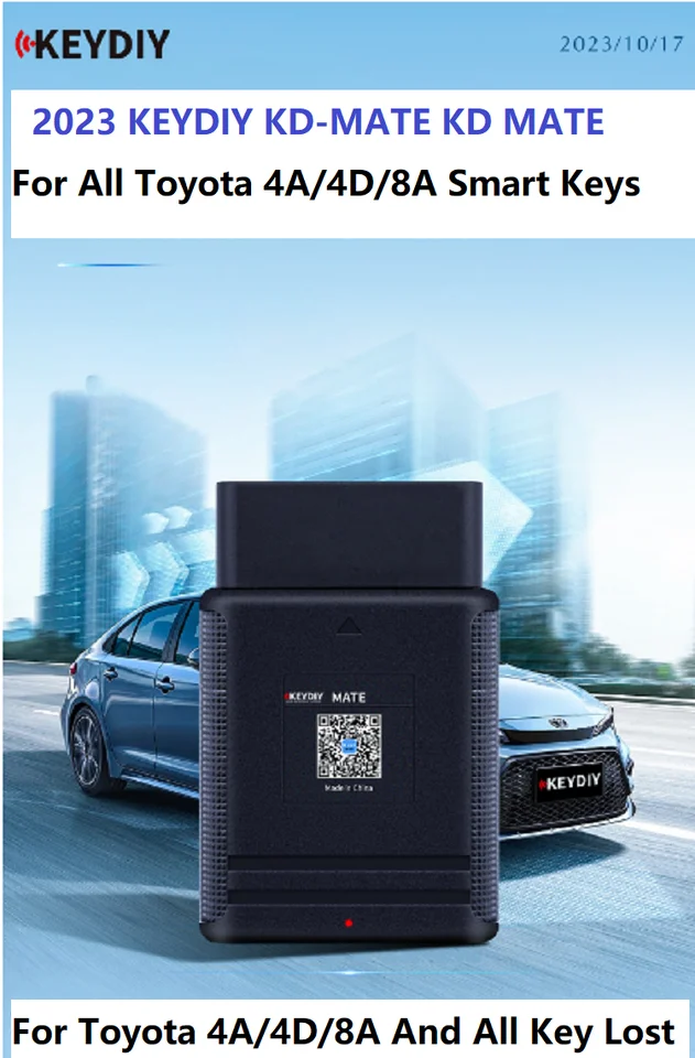 CNP183 2023 KeyDiy KD-Mate KD Mate Pripojte programátor OBD pre programátory Toyota/Lexus 4D/8A Smart Keys a všetky stratené kľúčy