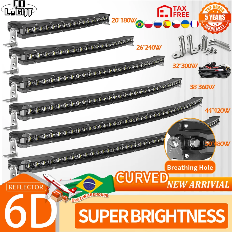 Co Light New Cruved Slim LED tyčinka 20 