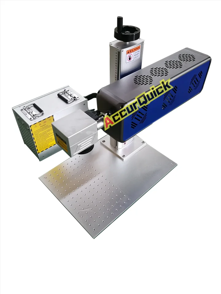 CO2 laserové označenie stroj 30W 60W CO2 RF laserový marker na nekovové označenie