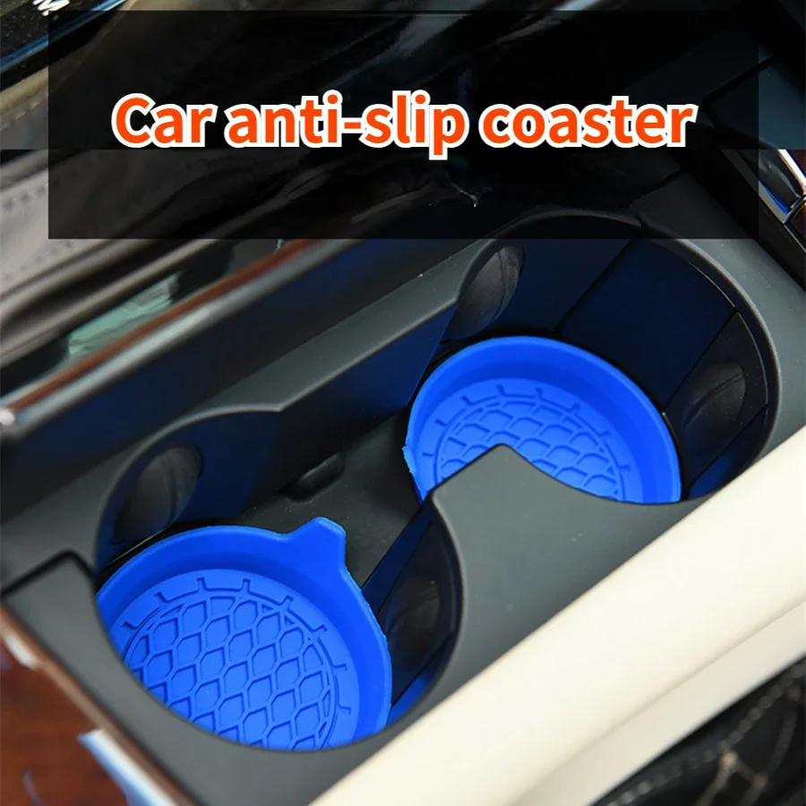 Coaster coasters pre pohár držiak Univerzálny držiak na fľašu s vodou, ktorý nekĺzne podložka anti sklz vložku vložku Auto interiérové ​​doplnky