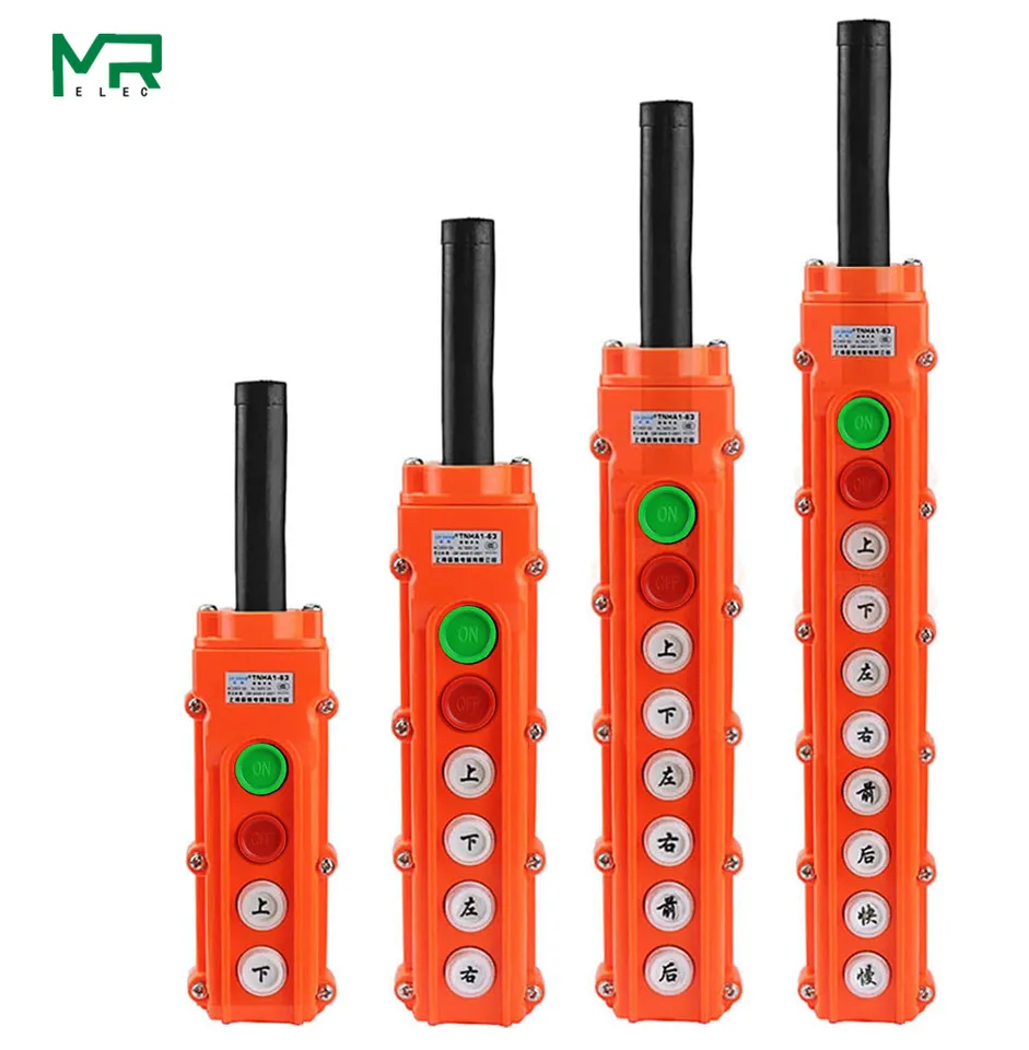 COB-61A COB-62A COB-63A COB-64A Dažďový ovládací žeriav Ovládanie spínača zdvíhacie tlačidlo Elektrická zdvíhacia rukoväť