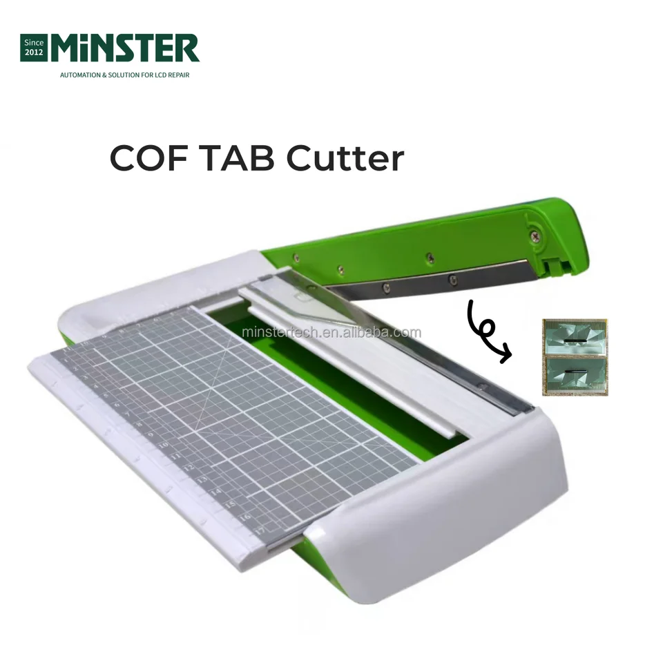 CoF Tab Cutter Flex Cable IC Cutting Tool Bonding Machine Príslušenstvo LED LCD TV TV SCREAD SCREES STROJE S MOŽNOM BLADE 5*7 palcov