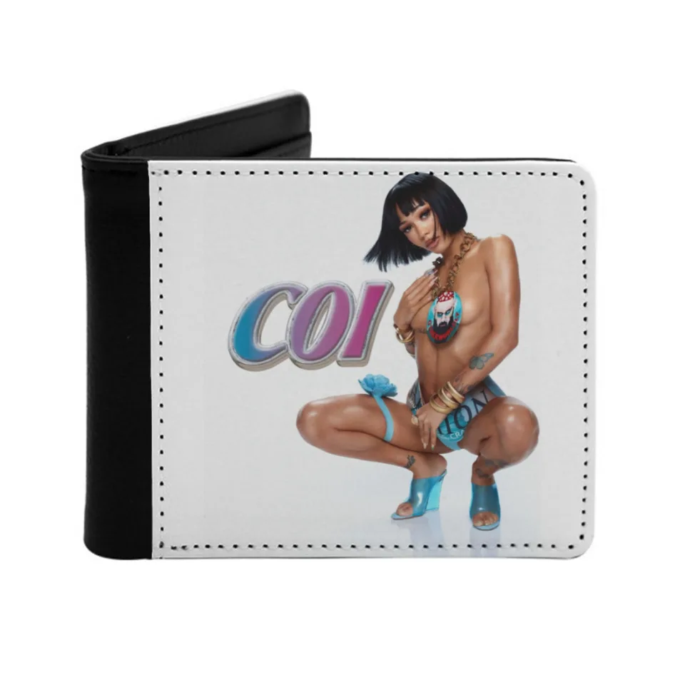 Coi leray Coi Men Dámske Pu Leather Wallet Držiteľ kreditnej karty Wallet Short Coi leray Coi Leray Nový album Coi leray 2023
