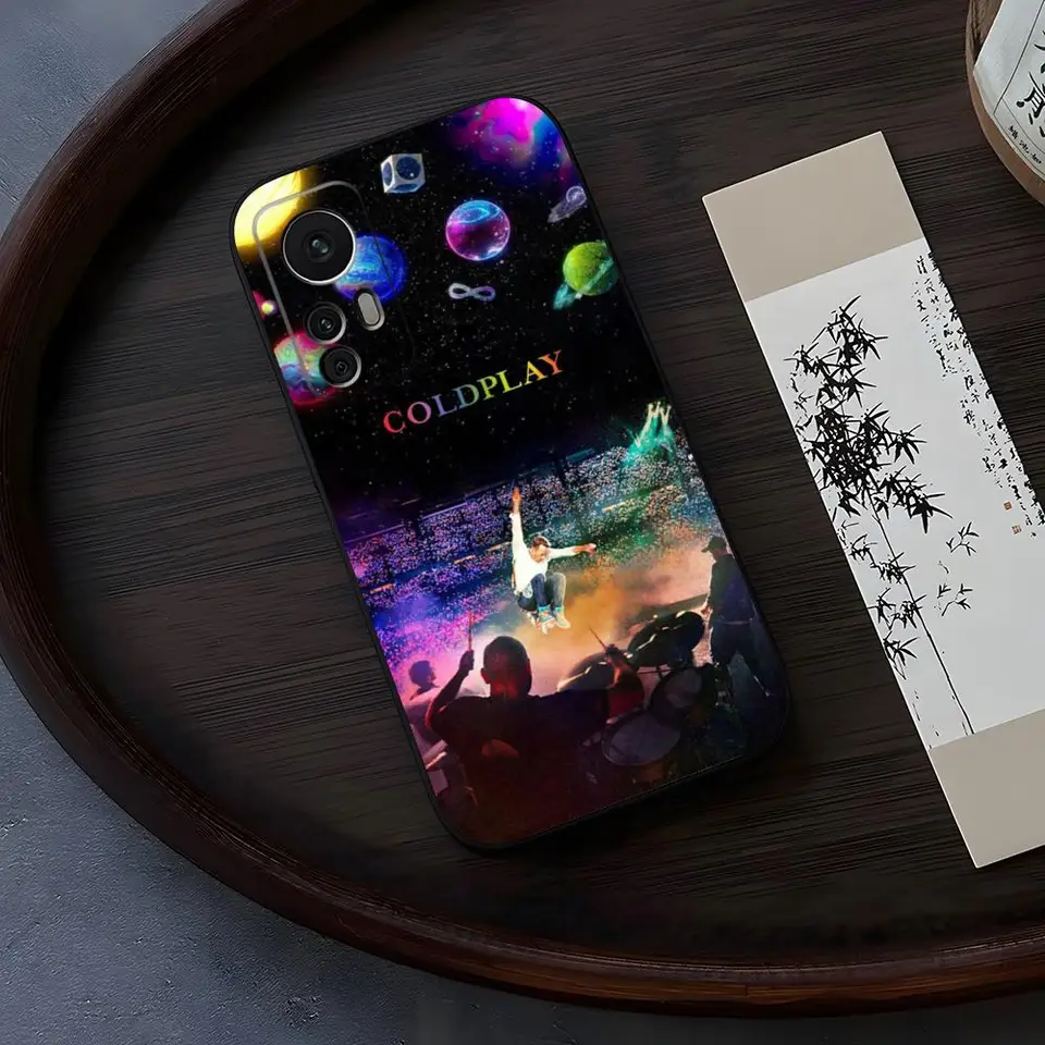 Coldplays Hudba pre Xiaomi Redmi Poznámka 13 14 10 12 Pro Poco X5 F4 F5 Pro 12 13 11T Lite Ultra Fundas Cover