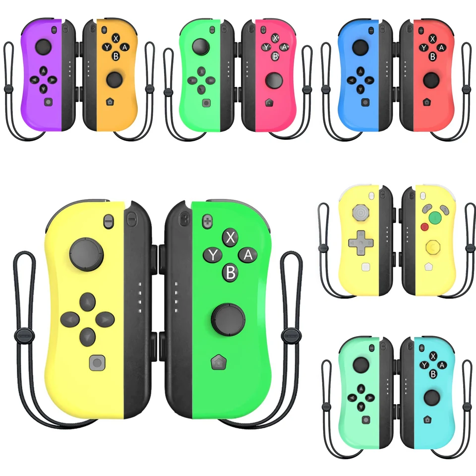 Colorful JoyCon (L/R) Ovládač pre Nintendo Switch Wireless Gameped Dual Vibration Game Controller JoyPad so 6-osou Gyro
