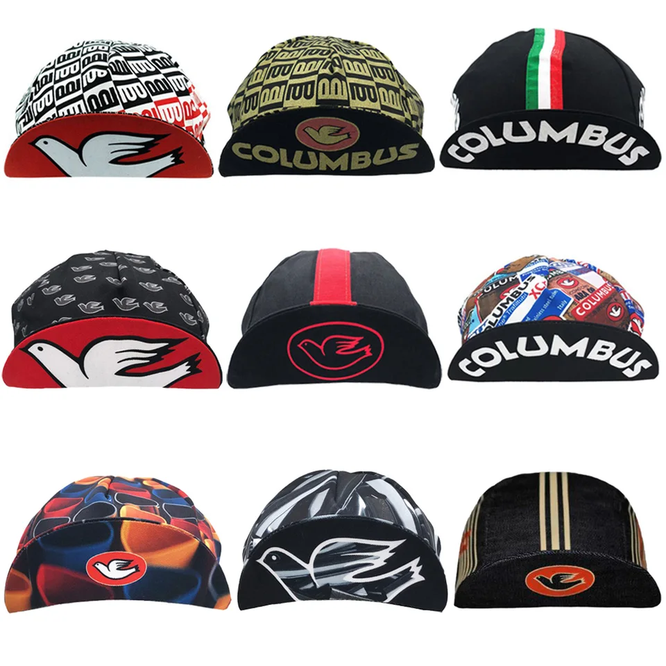 Columbus cyklistická čiapka gorra ciclismo bicykel klobúk priedušný polyester cyklistický caps mtb