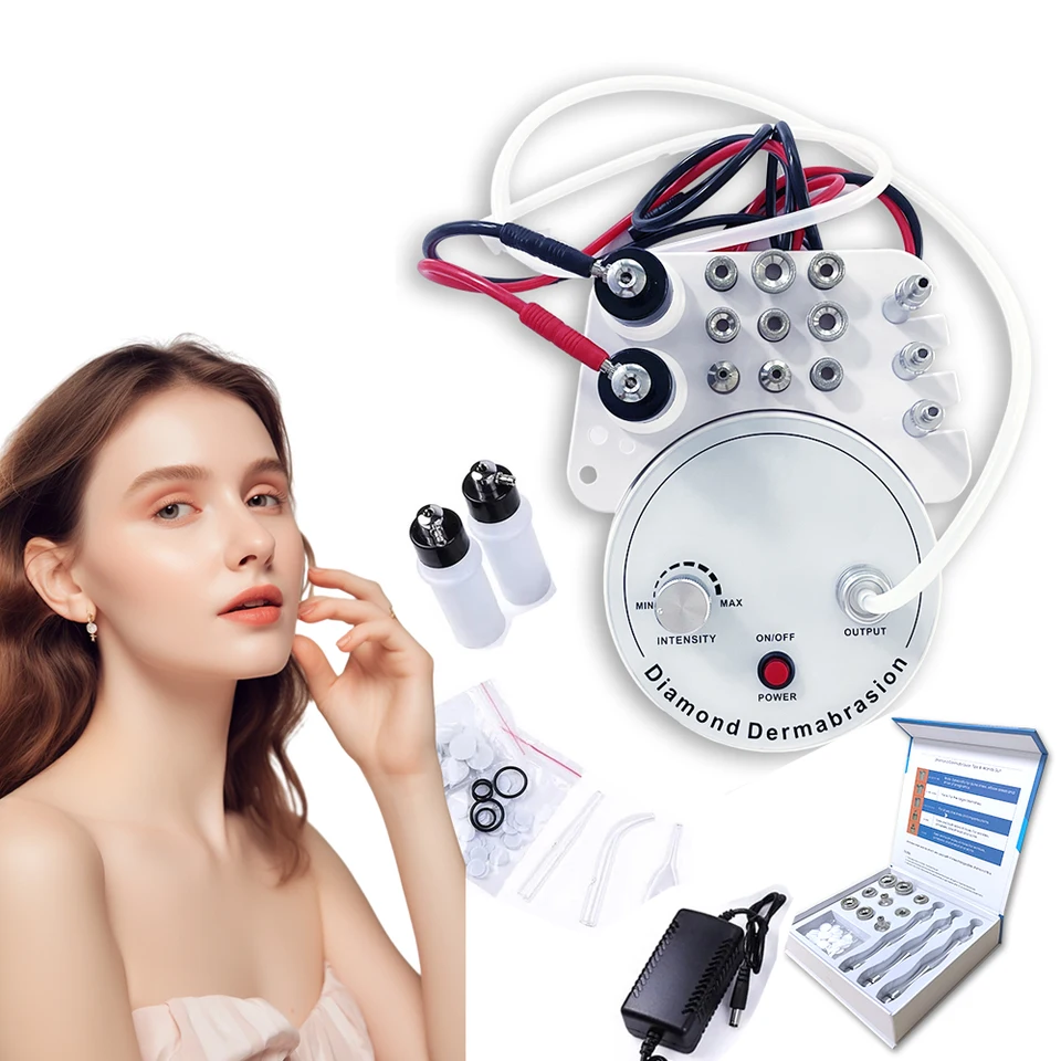 Combo Beauty Tool Set Diamond 3 in 1 Scar Microdermabrasion Dermabrasion Machine Strieka