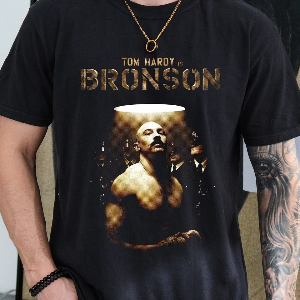 Comfort Colorsu00ae Bronson Tričko Tom Hardy Bronson Movie Unisex Tričko s farbenými odevmi