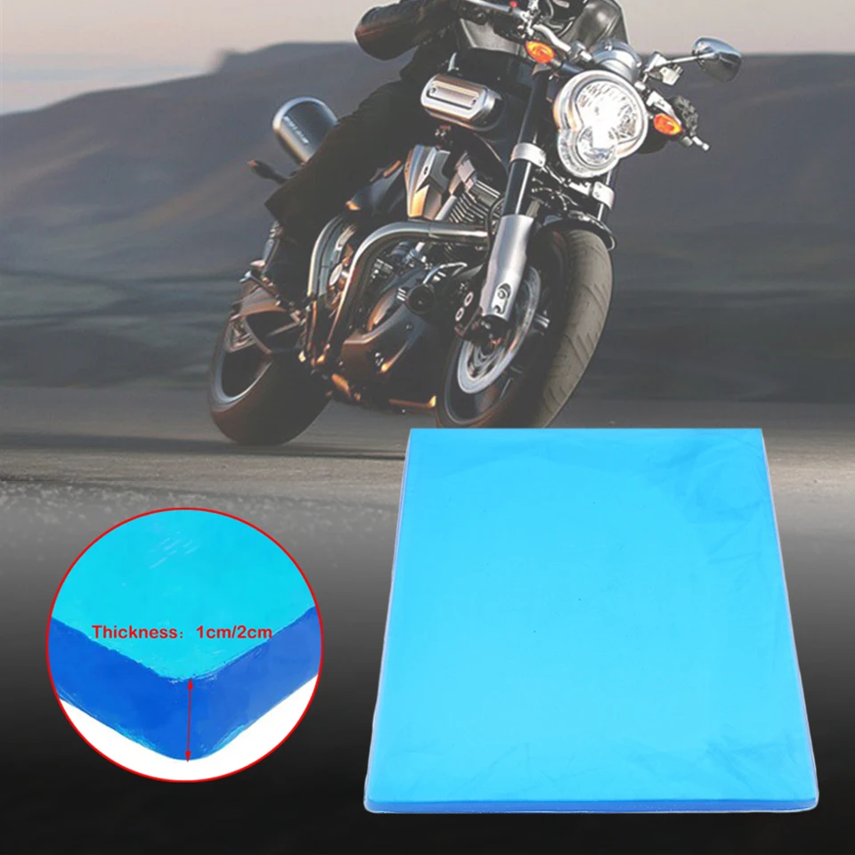 Comfort Motocycle Gel Gel Gélová podložka Path thasy Rats Cushion 25x22x1cm