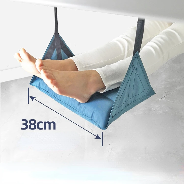 Comfy Hanger Cestovné lietadlo Footrest Hammock nafukovací PVC Foot Restaing Hammock pre cestovnú kanceláriu Hammock Hammock visiaci výkyv