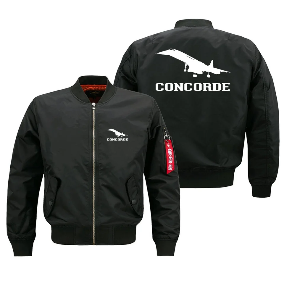 Concorde Aviation Pilots MA1 Bomber Flight Bunda Coats for Men Cascur Outdoor Military Man Baseball Bunda