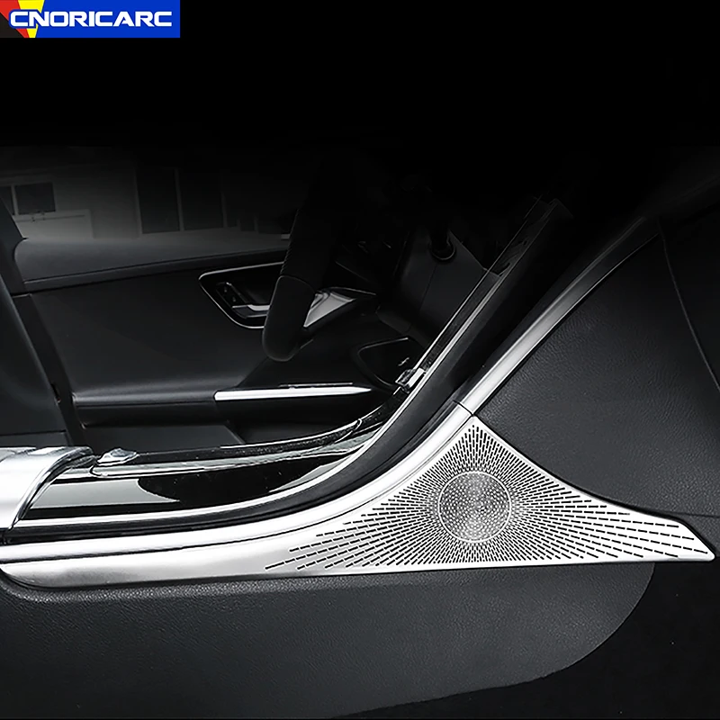 Console Styling Console Obidve bočné panelové dekorácie kryt z nerezovej ocele pre Mercedes Benz C Class W206 2022 2023