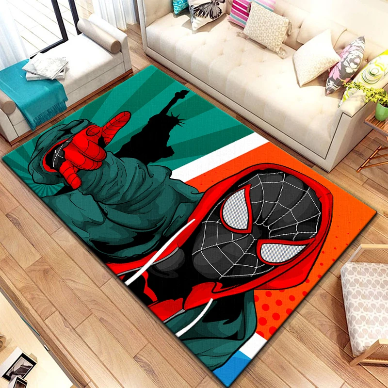 Cool Boy Spider Man Carpets, Obývacia izba a podlahové rohože v spálni, darčekové rohože pre jogu, ružové ozdoby izby Koberček pre spálne