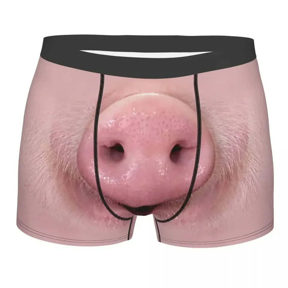 Cool Cool Funny Pig Face Nose Boxers šortky nohavičky Pánske spodky Pánske spodné prádlo