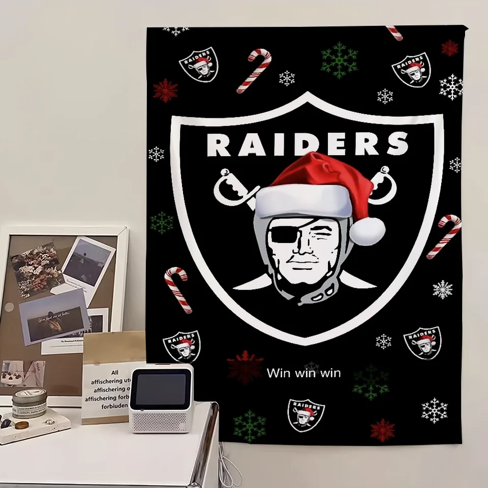 Cool Design Flag pre miestnosť Kampovanie piknik Party Garáž bar stena L-Las V-Vegas R-Raiders Art Decotion Banner