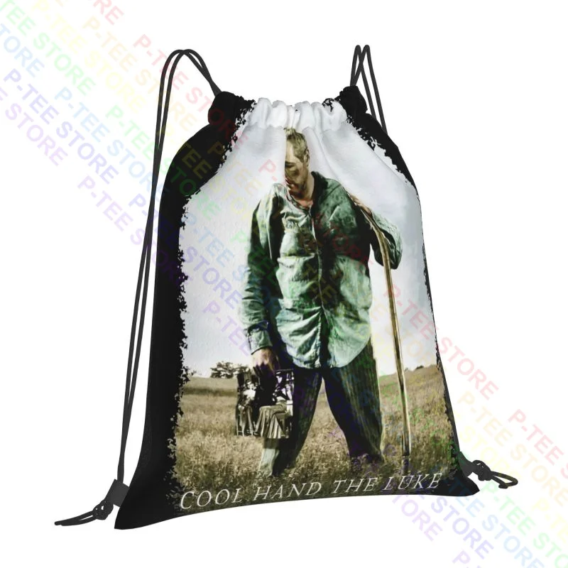 Cool Hand the Luke Men 1967 Film Paul Newman Drawstring Bags Gym Bag Škola kreatívne prispôsobené oblečenie batohy