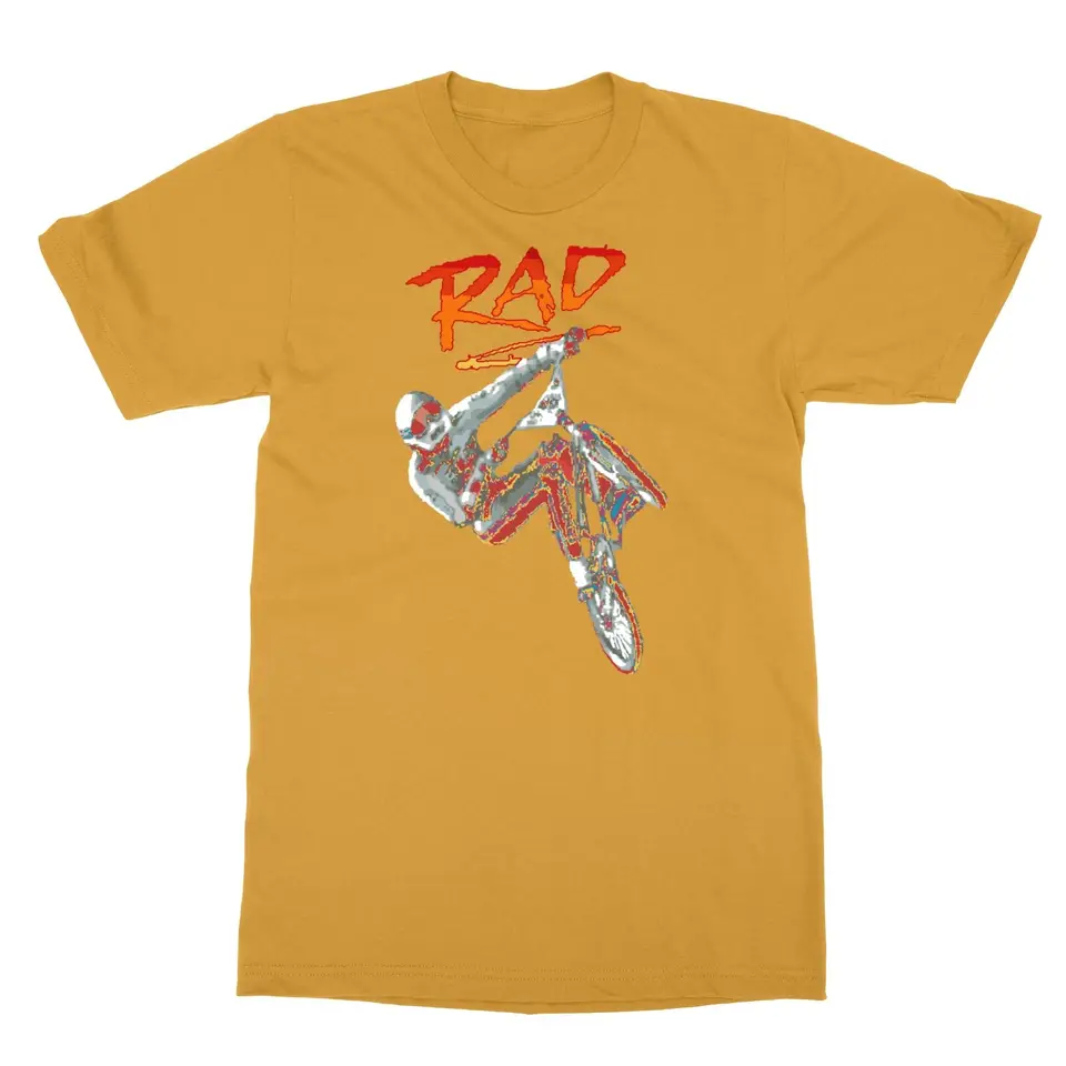 Cool retro 80. rokov filmový cult classic Rad BMX Pánske tričko