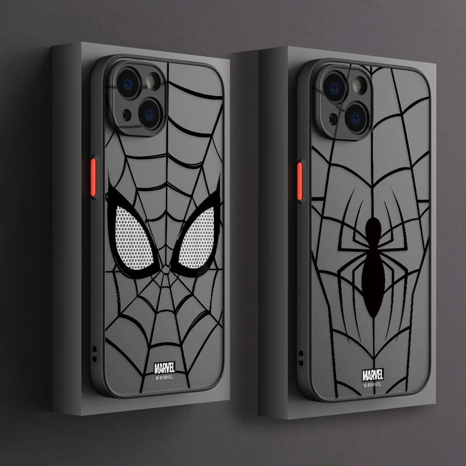 Cool Spider Man Venom Telefón puzdro pre Xiaomi Redmi Poznámka 13 12 11 10 10A 10x 9 Prime 9s 8 Pro Plus 4G 5G Matte Clear Hard Cover
