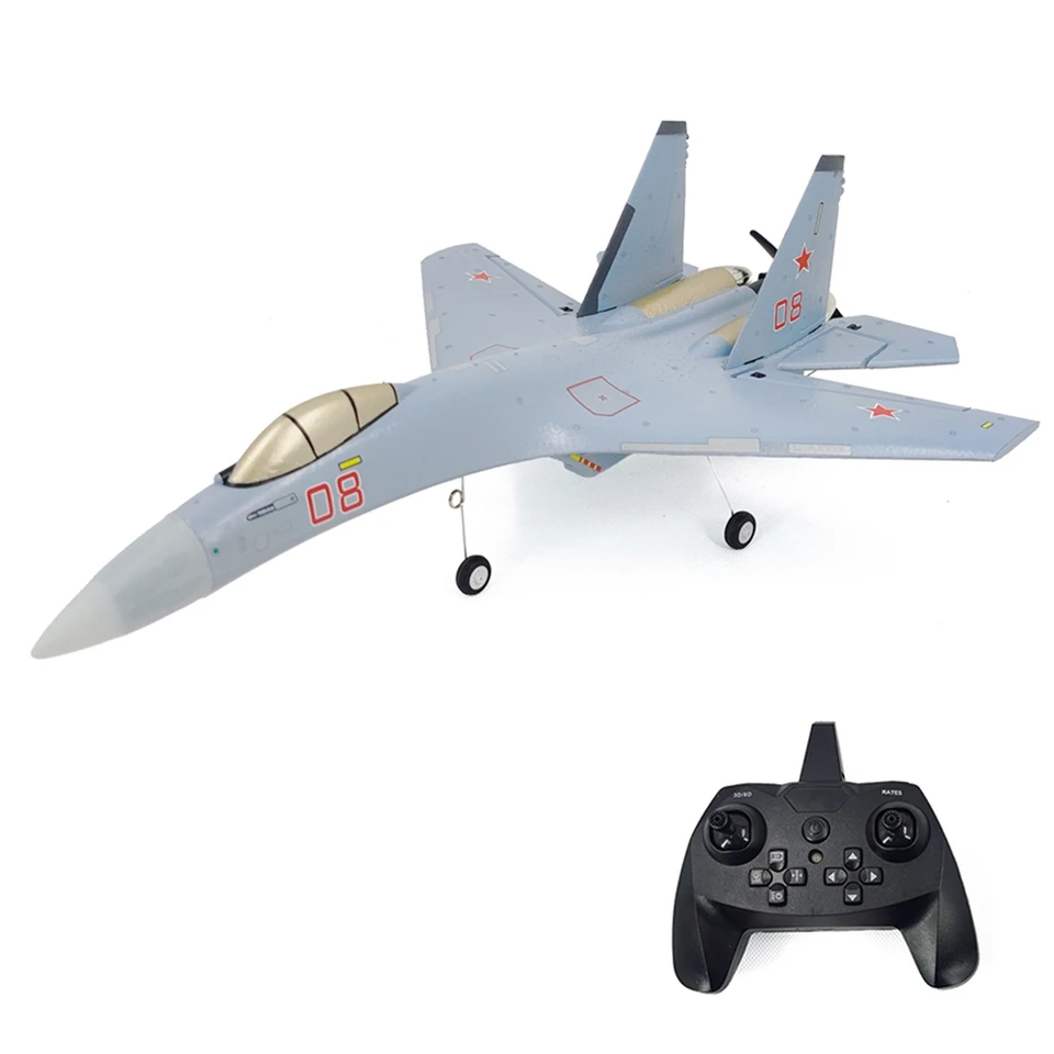 Coolbank Brushless Motor SU-35 Fighter QF009 375 mm krídla 3D/6G Prepínateľná 6-osá Gyro 2,4G 4ch EPP RC RC lietadlo Fixované lietadlá