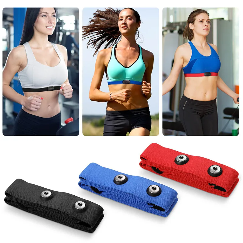 COOSPO srdcový rytmus monitor hrudného pásového remienka pre Wahoo Garmin pre 808S H6 Sports Wireless Sensor srdcovej frekvencie Monitor