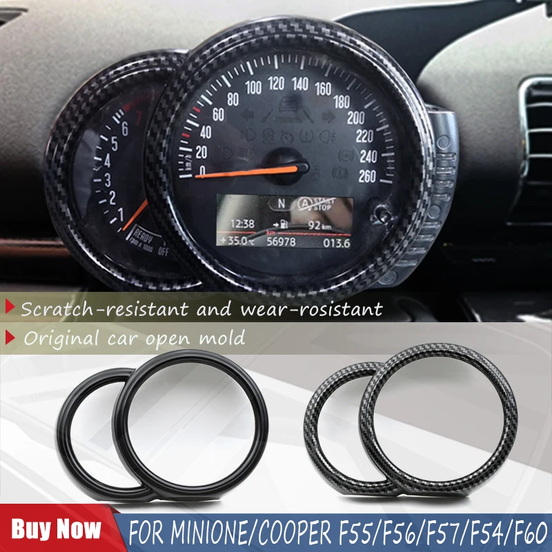 Copertura della dekorazione del tachimetro dell'auto na mini jeden cooper s F54 F55 F56F57 F60 Accessori Per Interna Dell'Auto