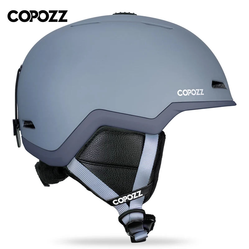Copozz samec samcov lyžiarska prilba napoly pokrytá protiprúdová snowboardová prilba pre dospelých a deti bezpečnostné lyžiarske lyžiarske lyžovanie