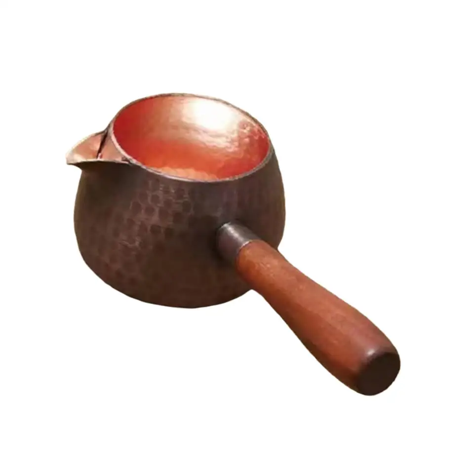 Copper Tea Pot Turkish Coffee Pot Tea Maker Tea Ceremónia doplnky 300 ml kladivo čajový čajový kotol pre čajové domy dom