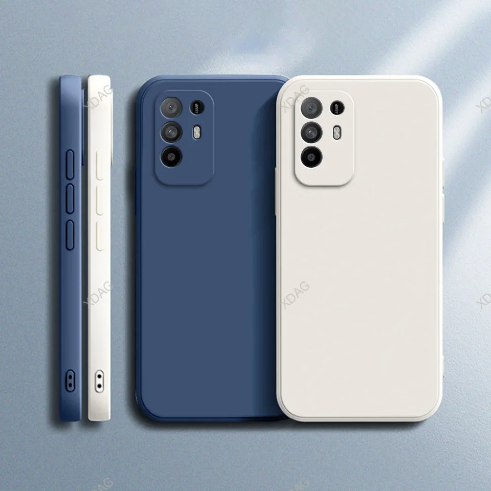 Coque Square Telefón puzdro pre Oppo Reno5 Z Reno 5Z 5G 6.43 