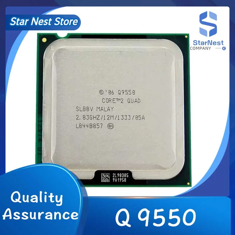 Core 2 Quad Q9550 2,83 GHz LGA 775 procesor CPU
