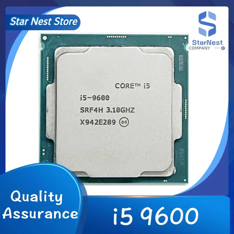 Core i5 9600 3,1 GHz 6-jadrová 6-litr-litr-lit LGA 1151 procesor CPU