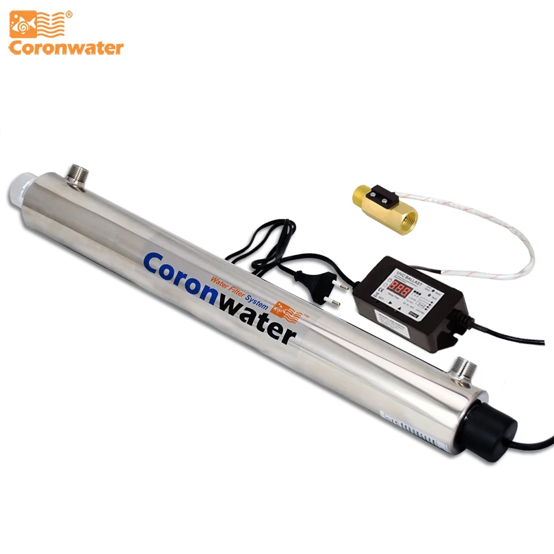 Coronwater 6 Gpm Ultr Aviolet Water Filter SDE-025 s prietokom pre čističku vody pre domácnosť