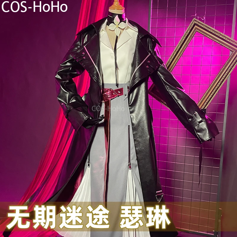 Cos-hoho anime cesta k nikde shalom hra s rybou sukňou kožené kostýmy kostým Halloween Party rola rola outfit Ženy