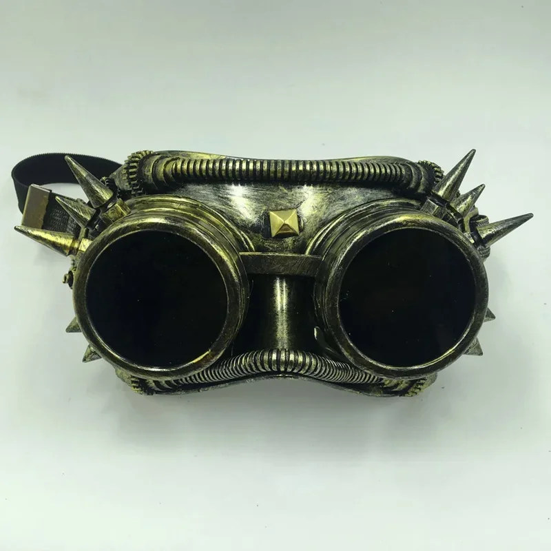 Cosjie Steampunk Goggles Okule Punk Gothic Welding Retro Cyber ​​Vintage Cosplay Party Mask