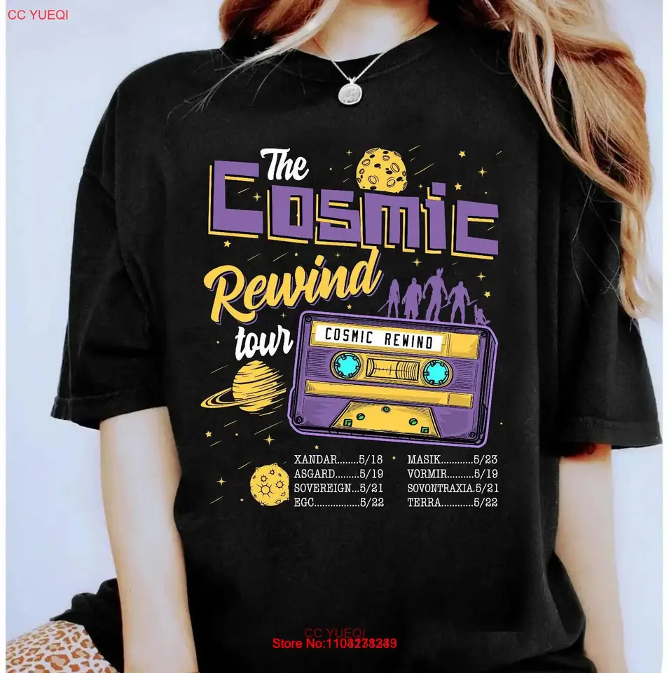 Cosmic Rewind Tour Cassette Guardians Tee unisex pre dospelých košeľa Kid Tee 800210