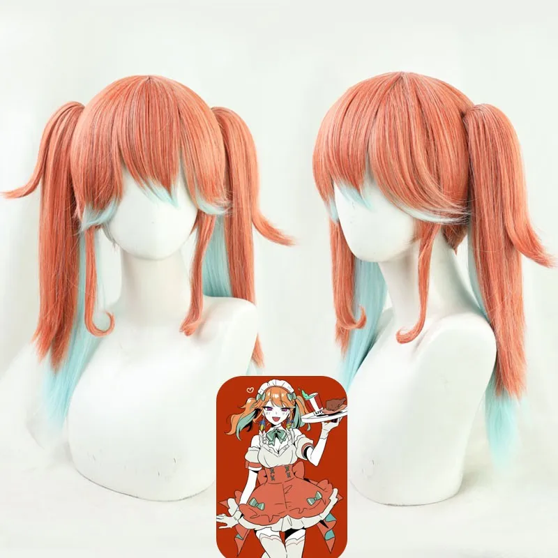 Cosplay [Free Man] Hololiveen Phase I Raw Vuber Turecko Bird Tour Kiara Cos Wig