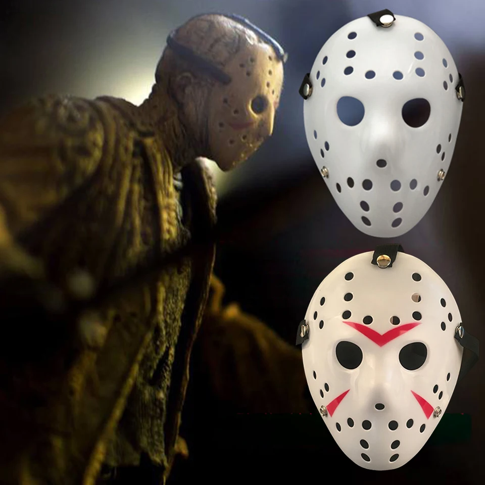 Cosplay Killer Halloween Horror Jason Mask hokej hallowmy strašidelné párty dekorácie maska ​​vianočné maškarné masque v pre Vendetta