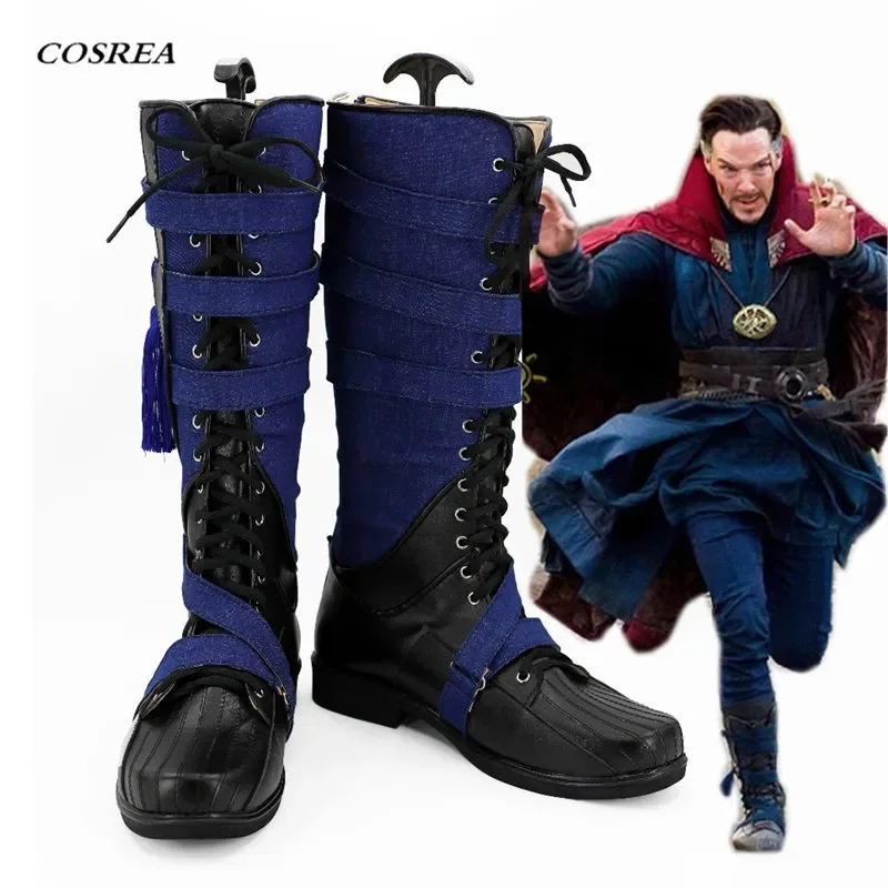 Cosrea Doctor Strange Cosplay Dr Cosplay topánky superhrdina Stephen Steve Vincent Infinity War Boots Halloween for Man Hot