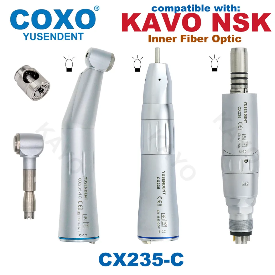 Coxo Dental Radec kuse CX235 1: 1 Vlákno z optického nástupu s nízkou rýchlosťou kaderka contra
