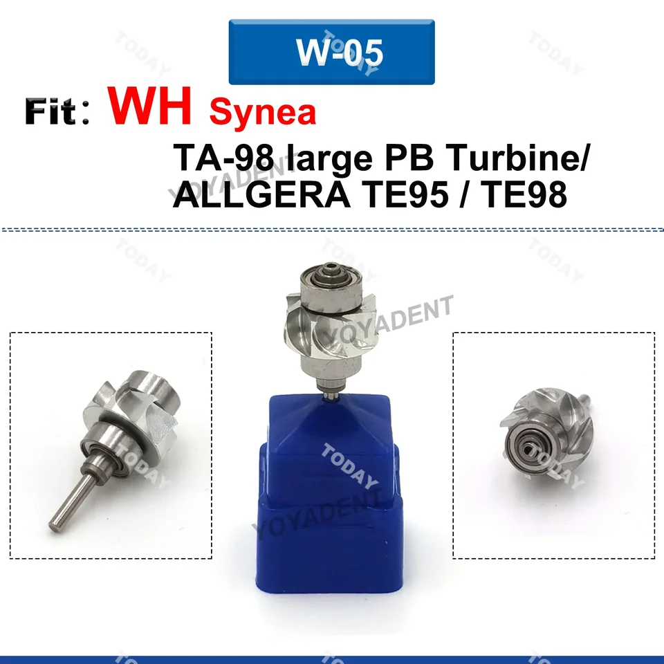 Coxo zubný rotor rotor rotor rotor pre rotor WH SyneA TA-98 Alegra TE-95/98 Vysokorýchlostné násadné príslušenstvo