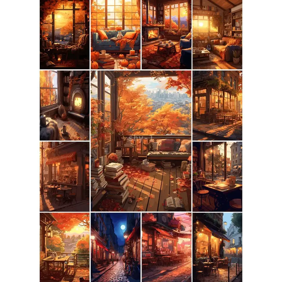 Cozy Bookworm Corner Literary Culture Wall Art Booktemed Plagát výtlačky pre domácu dekoráciu