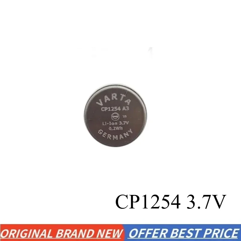 CP1254 A3 Valta 3,7V pre WF1000X 1000XM3 Jabra ROX H5 SP900 SP800N Bluetooth Headset Nabíjateľná lítiová gombíková bunka
