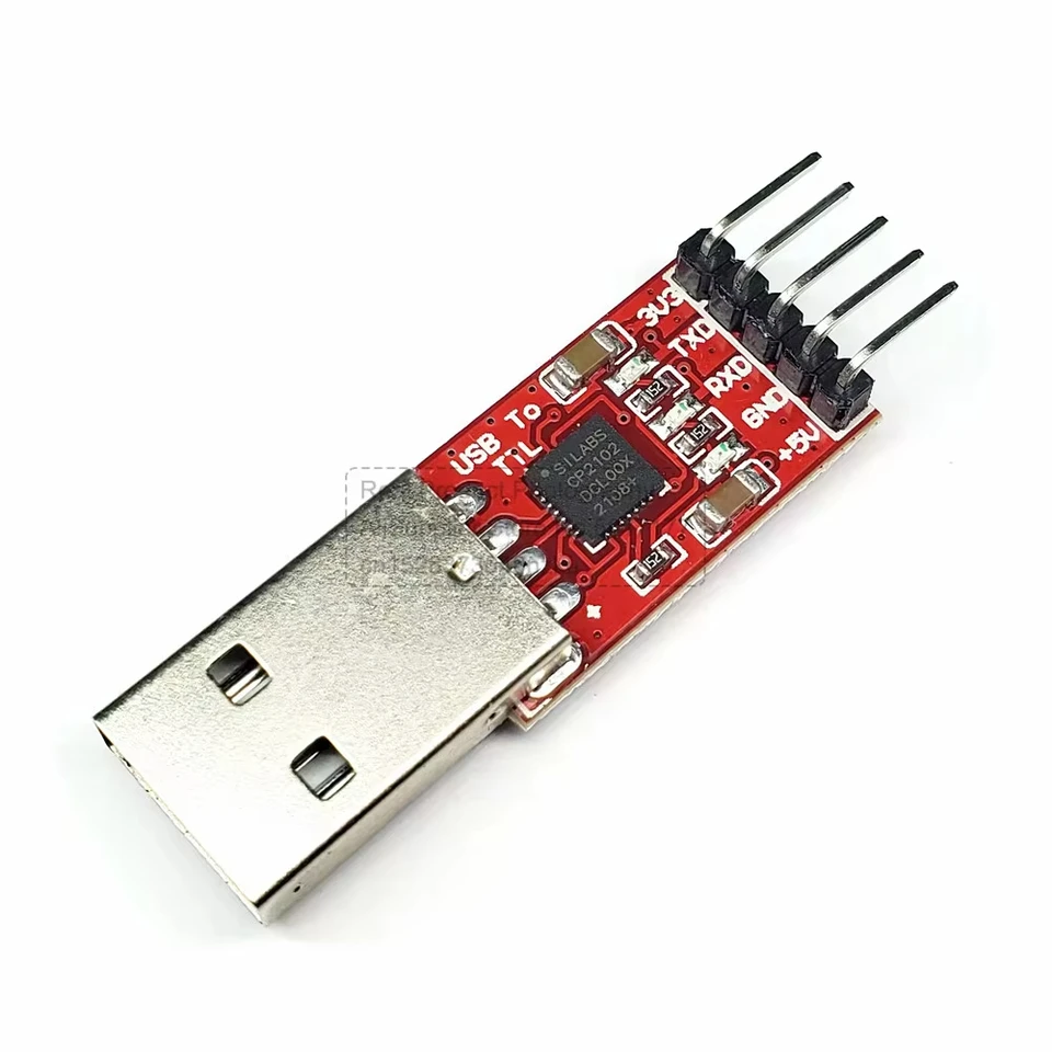CP2102 CH9102 Serial Converter Modul 2.0 USB na TTL UART STC Converter Downloader s DuPont Cable Set 5pin