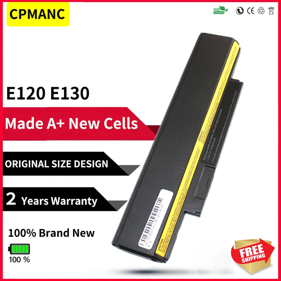 CPMANC X121E X130E batéria pre Lenovo ThinkPad E120 E125 E130 E135 E145 E320 E325 E330 E335 L330 45N1058 45N1059 X131E X140E