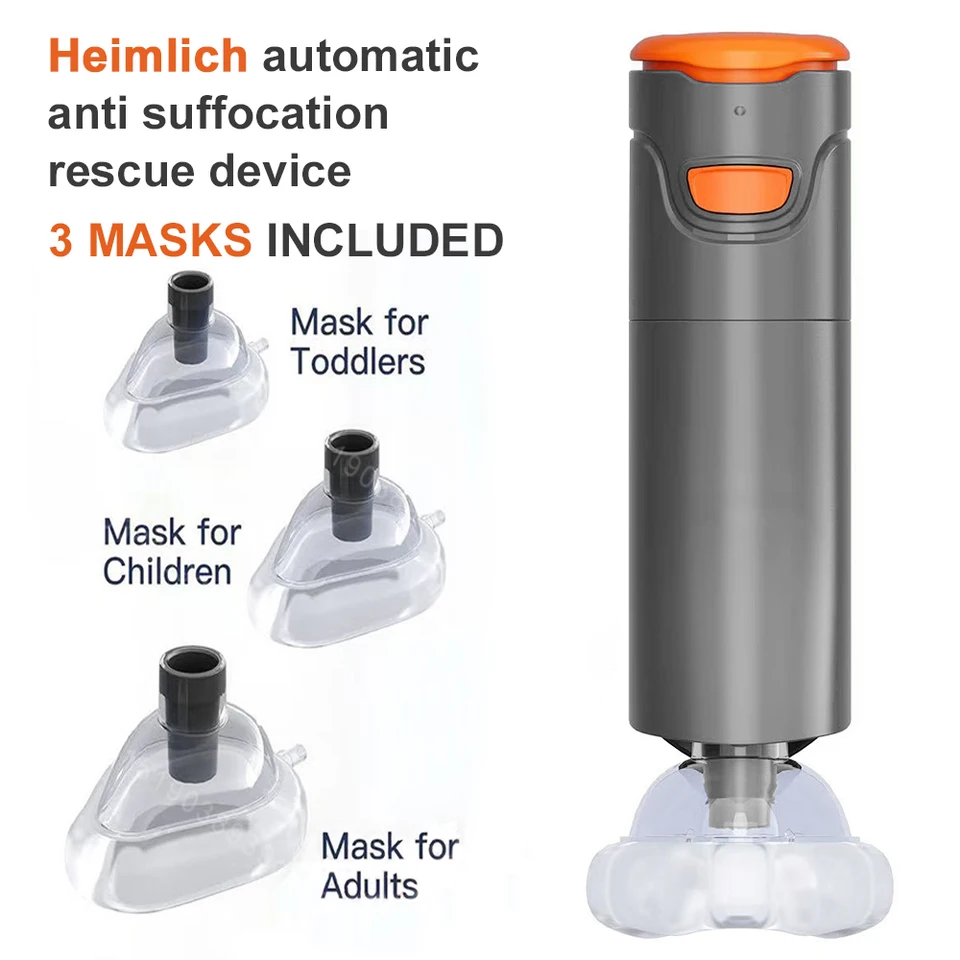 CPR Auto First Aid Anti -Dusenia Rescue Mask Asfhyxiation Rescue Device Home Airway Assisted Núdzová súprava pre dospelých Kids